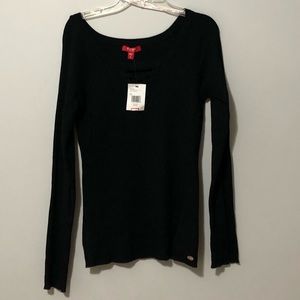 Guess ribbed long sleeve top